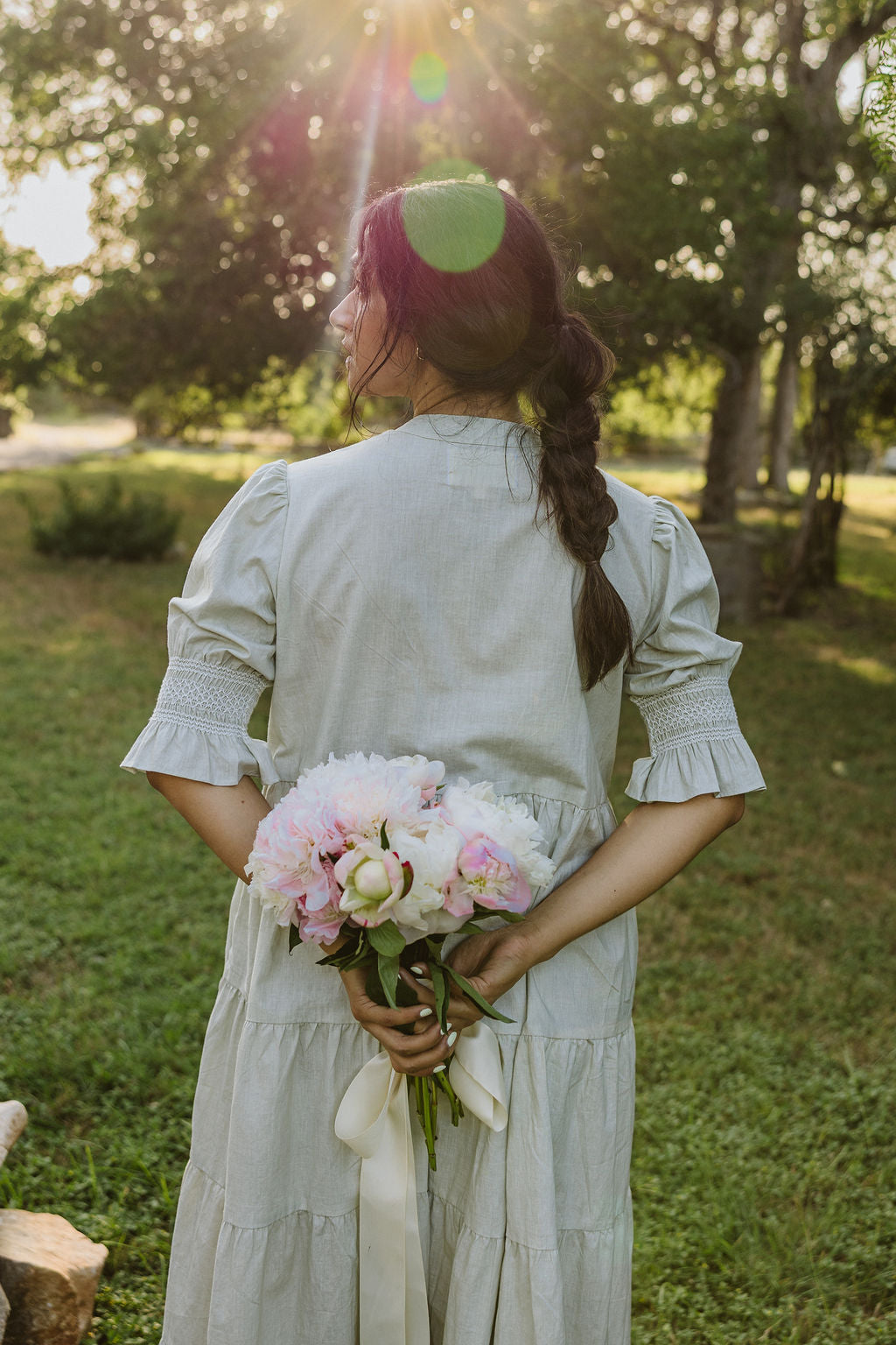 Moxie Midi Dress - Eucalyptus 100% Cotton – Road To Rodanthe
